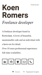 Mobile Screenshot of koenromers.com